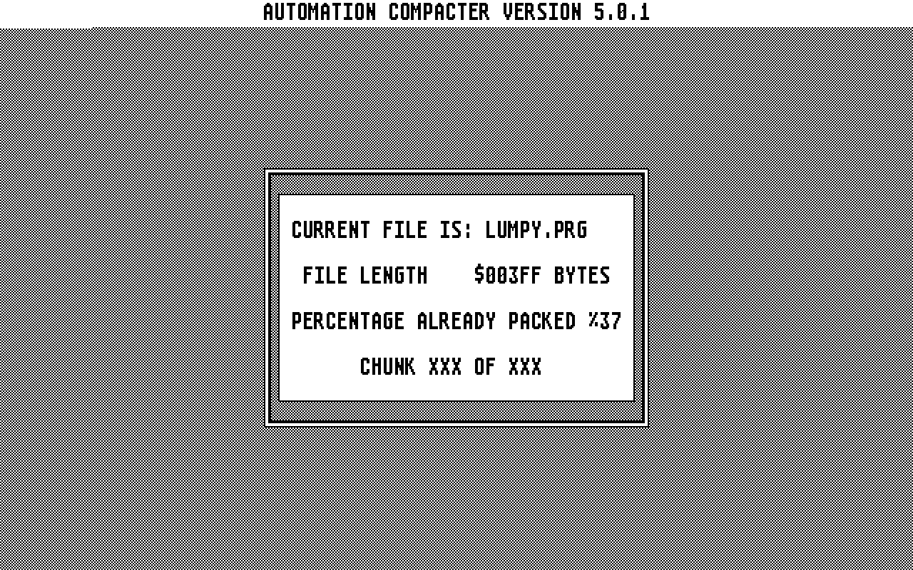 Automation Compacter atari screenshot